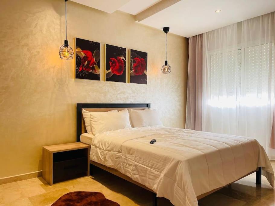 A 2 Minutes De Casa Finance City, Appartement Avec 2 Chambres Casablanca Exterior foto